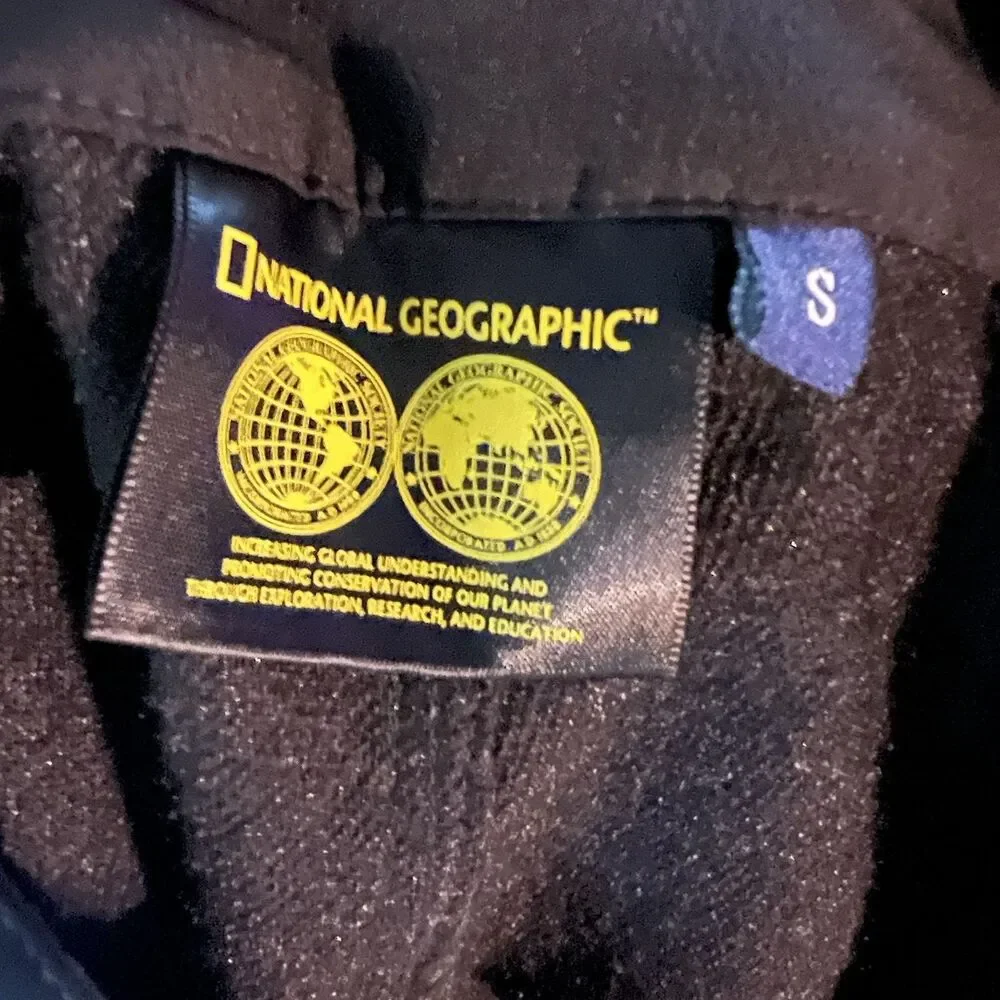 National Geograpic Softshell Outdoor Black Hiking Pants Men's Small 30x32